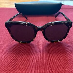 Diff Eyewear Tortoise Sunglasses Brand New